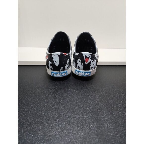 Native Shoes Disney's Mickey Mouse Black/White/Red Size 5 - Picture 4 of 6